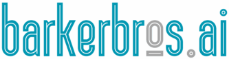 BARKERBROS.ai Original Logo in Transparent Mode Full Width UDH