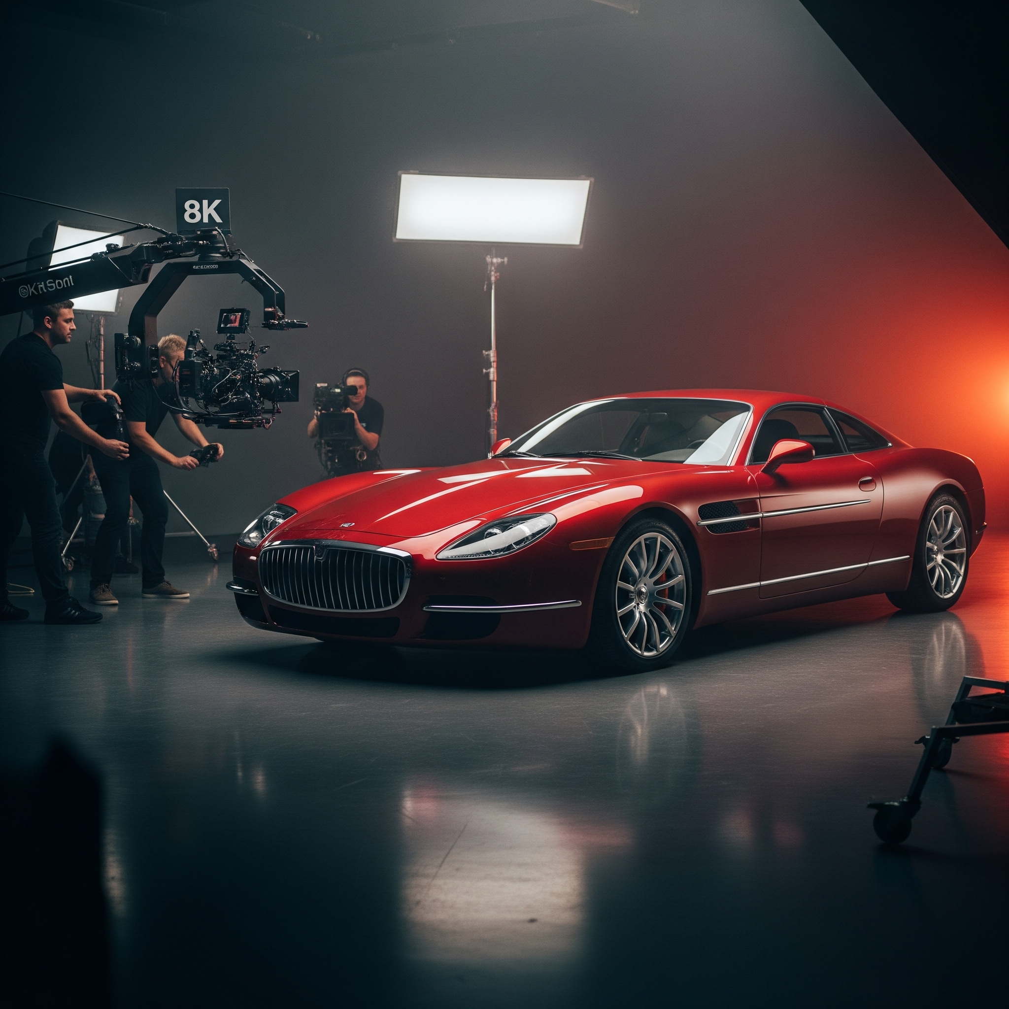 luxury video production set | Barkerbros.ai | Ai marketing services